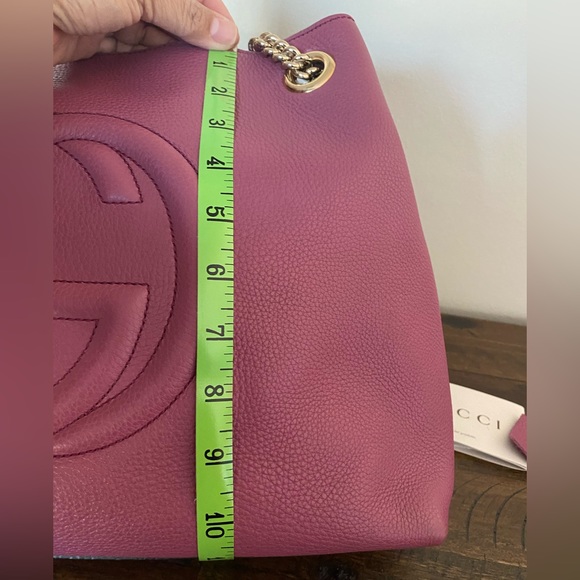 π―% Authentic Gucci Soho Medium Bag - Picture 10 of 11